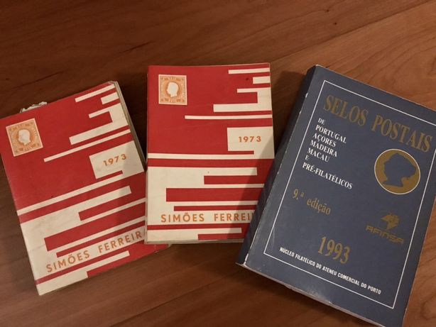 Catalogo de Selos Postais 1993 e  Simões Ferreira 1973