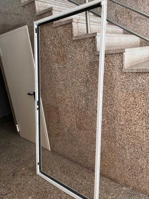 Janelas em alumínio oscilo batente vidro duplo