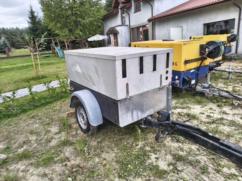 Sprężarka kompresor silnik Deutz Wydajność 4,1m3/min Młot pneumatyczny