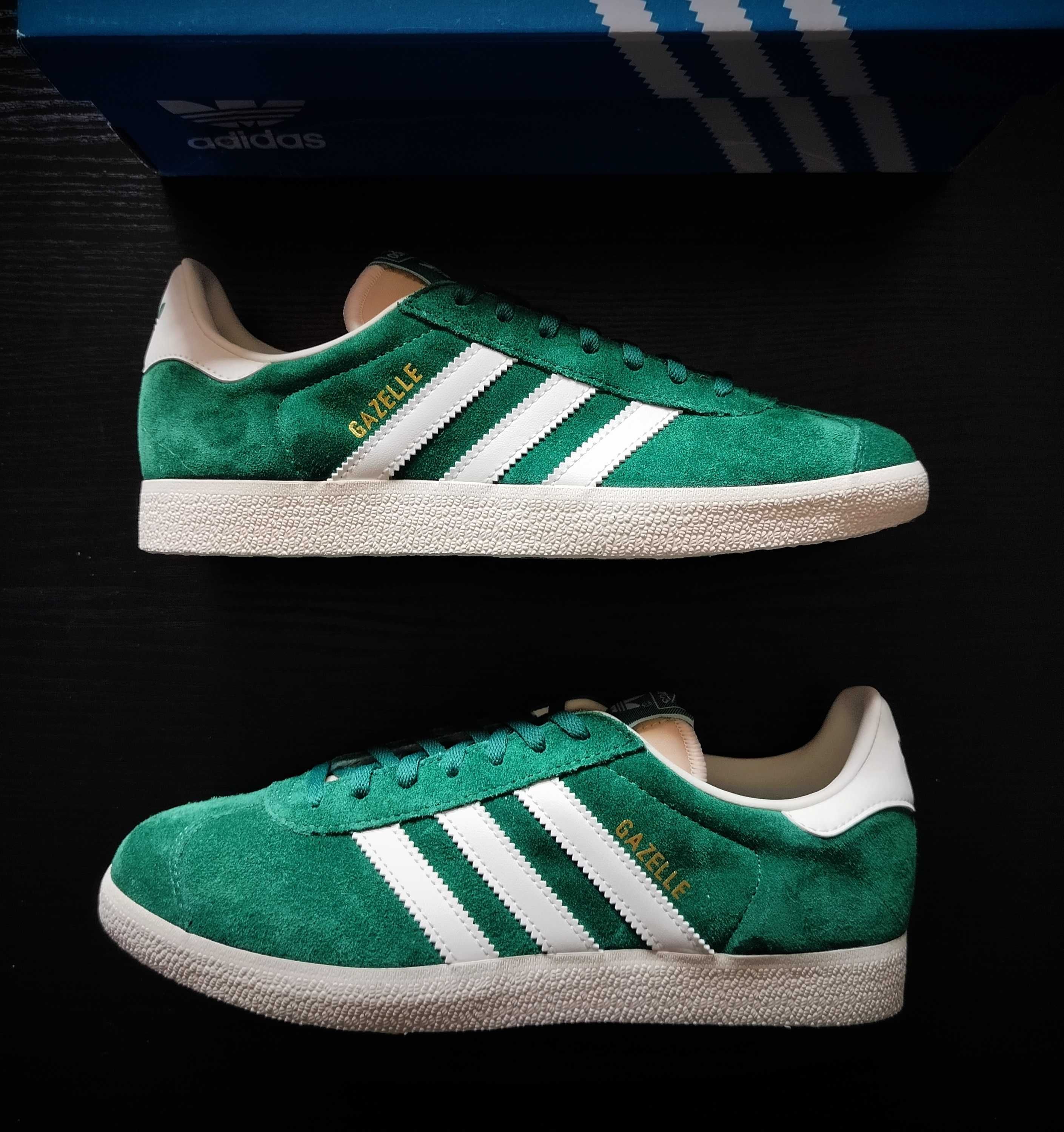Adidas Gazelle - Dark Green r. 40 2/3 SNEAKERS