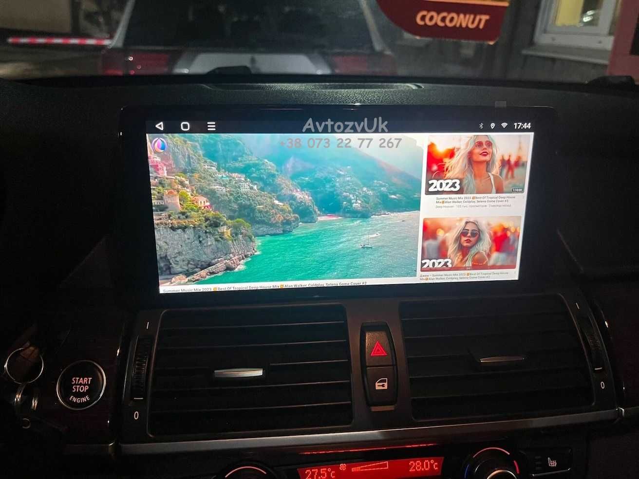 Android 13 BMW M X5 X6 E70 E71 NBT EVO Магнитола е70 Дисплей CarPlay