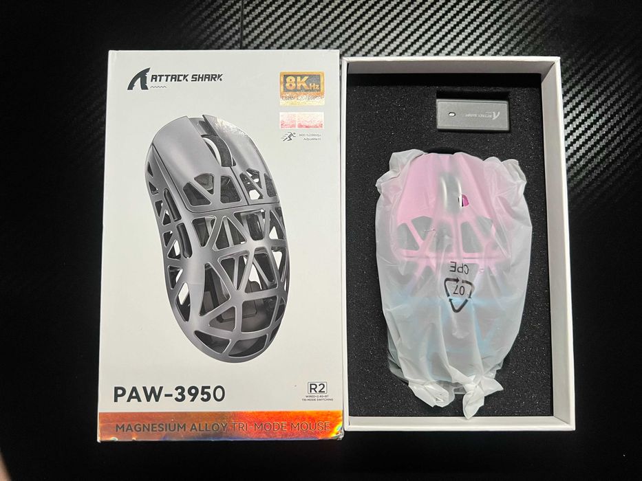 ‼️Игровая мышка Attack Shark R2 из магниевого сплава‼️NEW‼️ГАРАНТІЯ‼️