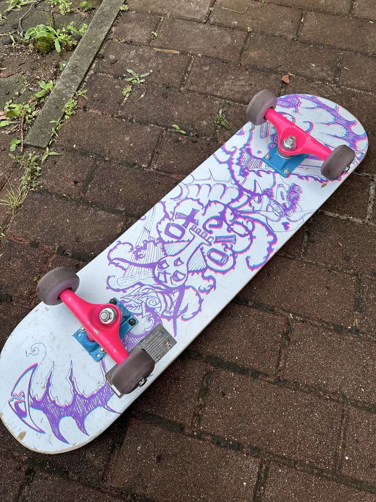 Deskorolka skateboard oxelo play 5 f-bone