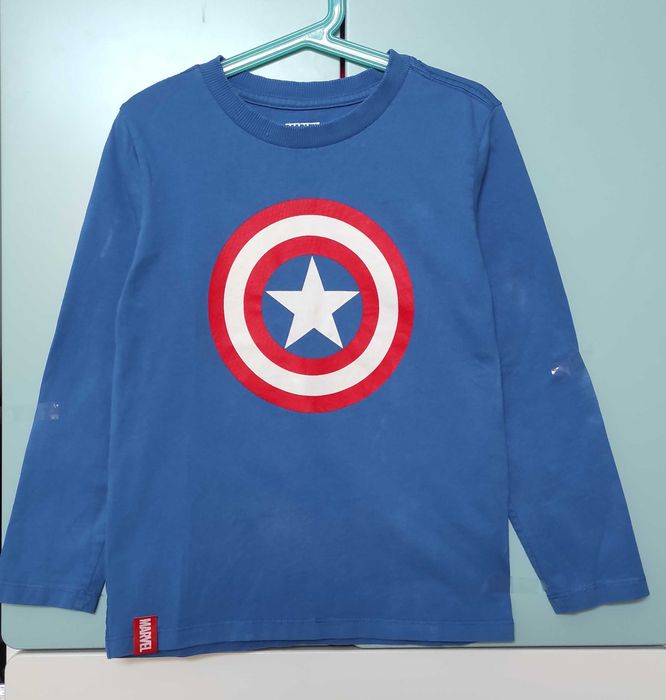 Koszulka chłopięca Marvel Cool club rozmiar 128 cm