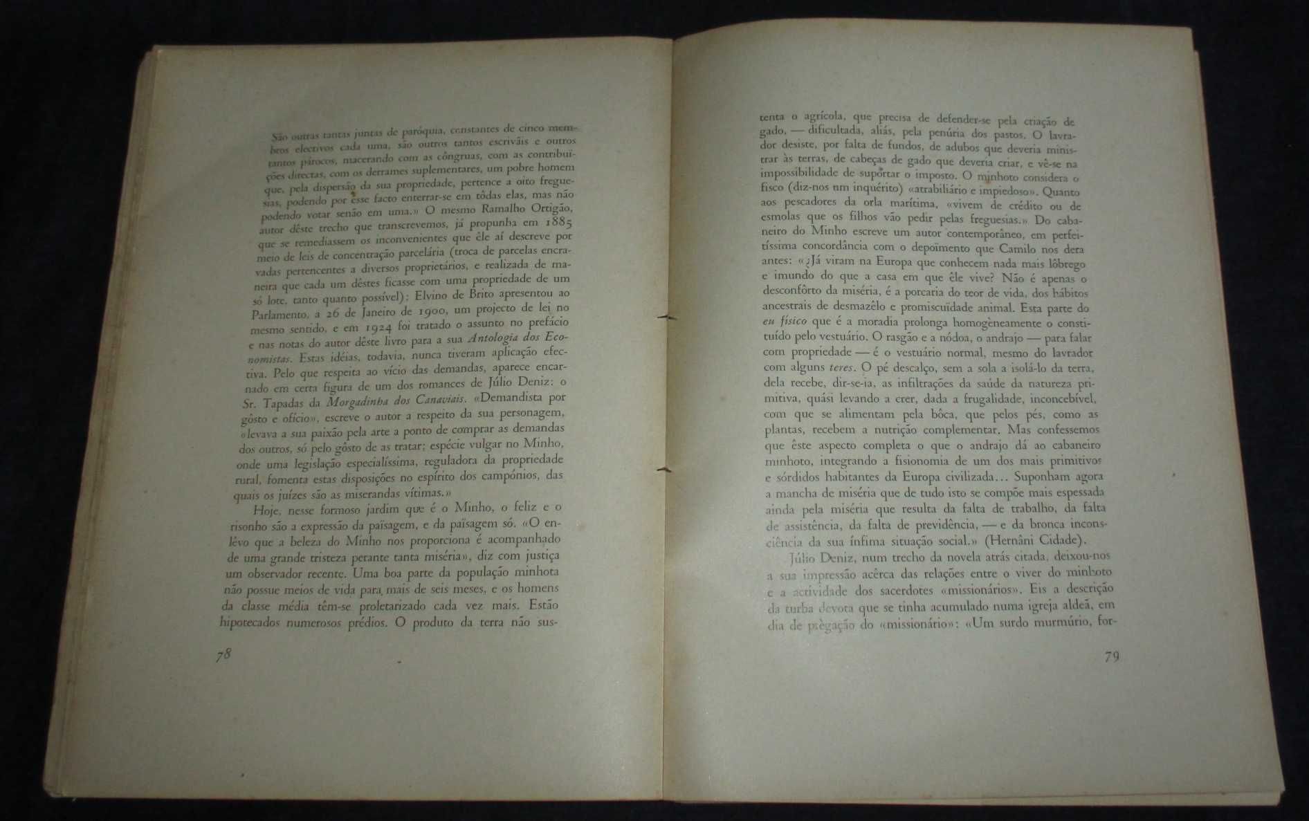 Livro História de Portugal Introdução Geográfica António Sérgio 1941