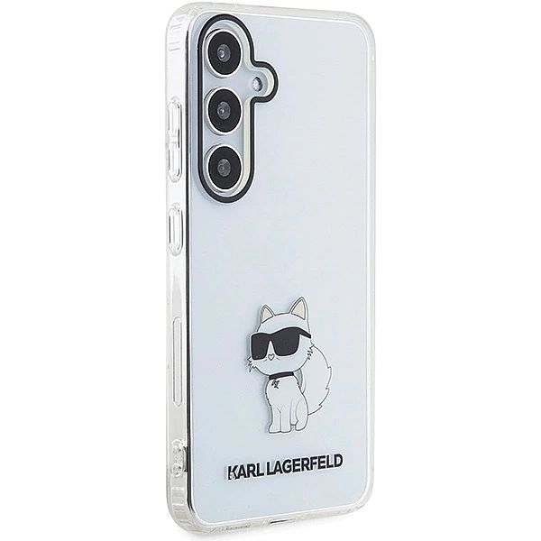 Etui Karl Lagerfeld IML Choupette na Samsung Galaxy S24+ - przezroczys