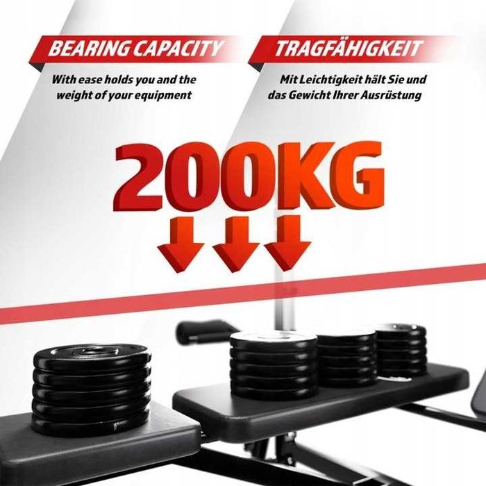 Mega zestaw na domową siłownie Ławka+gryfy+60kg obciążenia