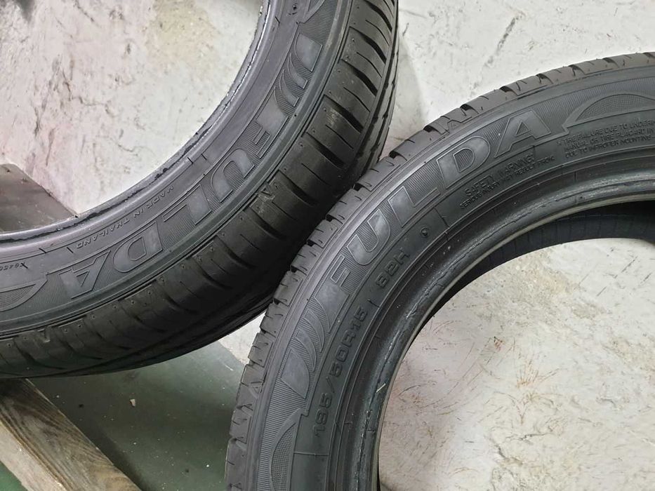 Dwie Opony letnie 195/50R15 7,7mm Fulda EcoControl HP
