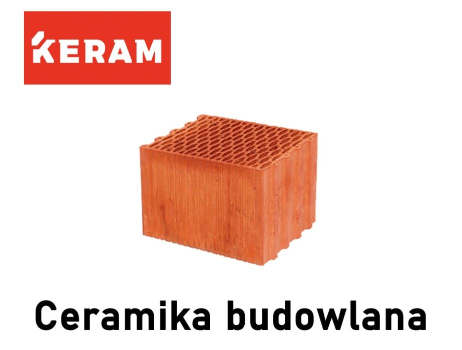 Pustak ceramiczny,pustaki MAX 250 P+W Keram NOWOŚĆ 360/250/238