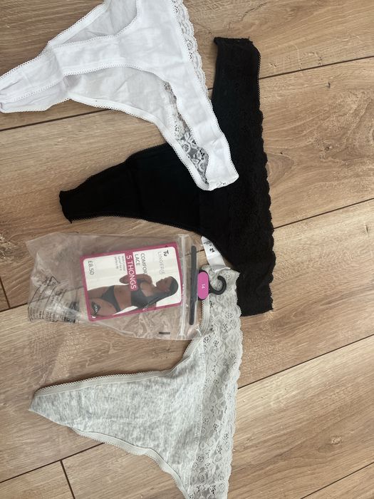 Komplet 3 sztuki nowe majtki rozmiar 14