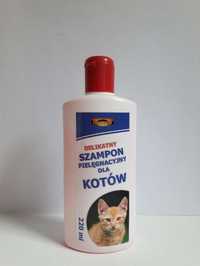 ZOOCENTER Delikatny szampon pielęgnacyjny dla kotów 220ml