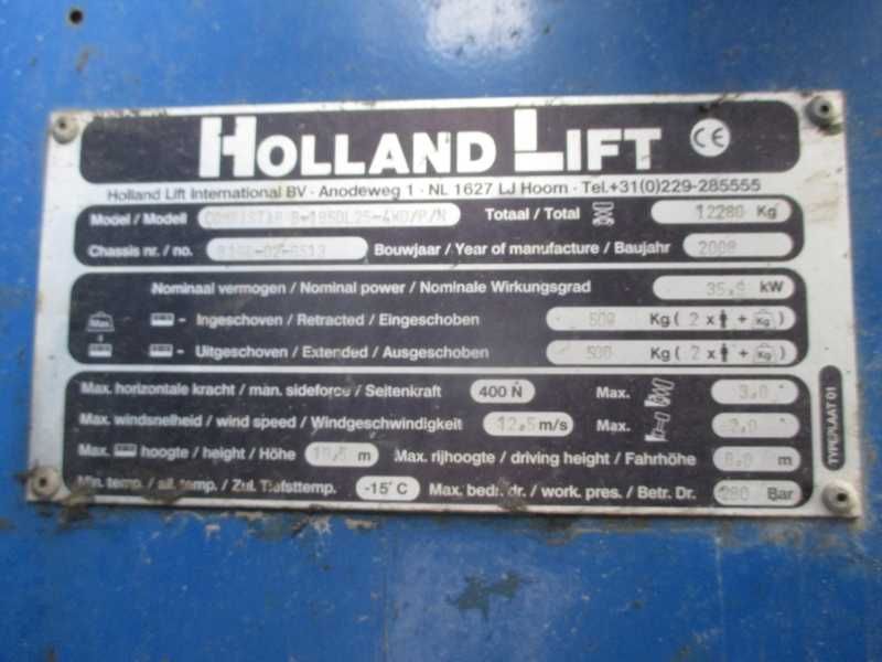 Podnośnik nożycowy zwyżka 21,5 m HollandLift B-195DL25-4WD (JLG) UDT