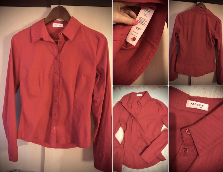 Koszula Orsay m czerwona