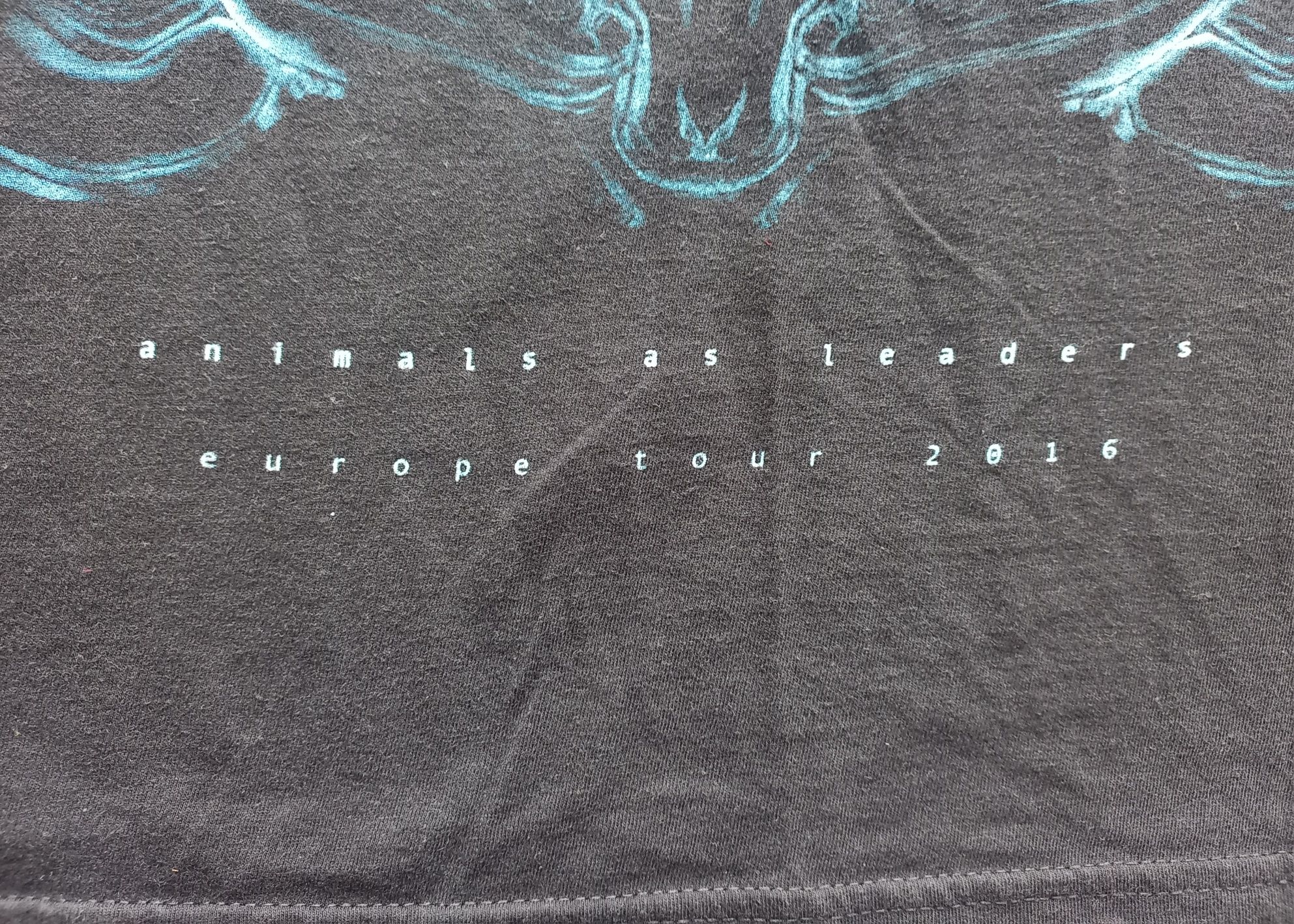 Туровый Мерч футболка prog metal группы Animals as Leaders size M