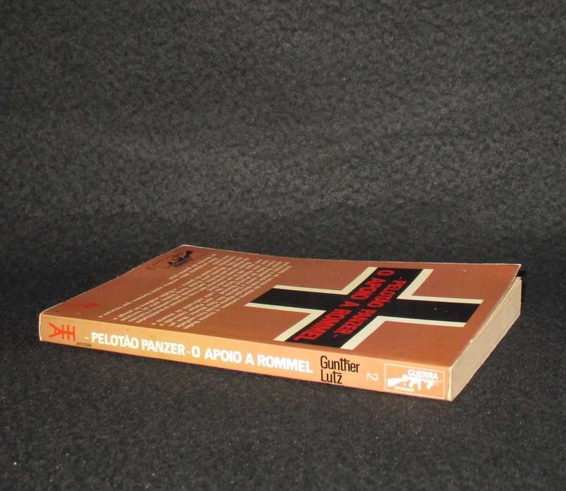 Livro Pelotão Panzer O Apoio a Rommel Gunther Lutz