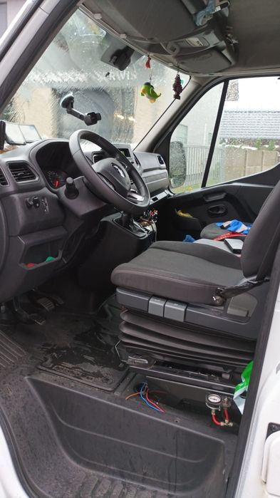Renault master 10ep twincab szeroki 245cm