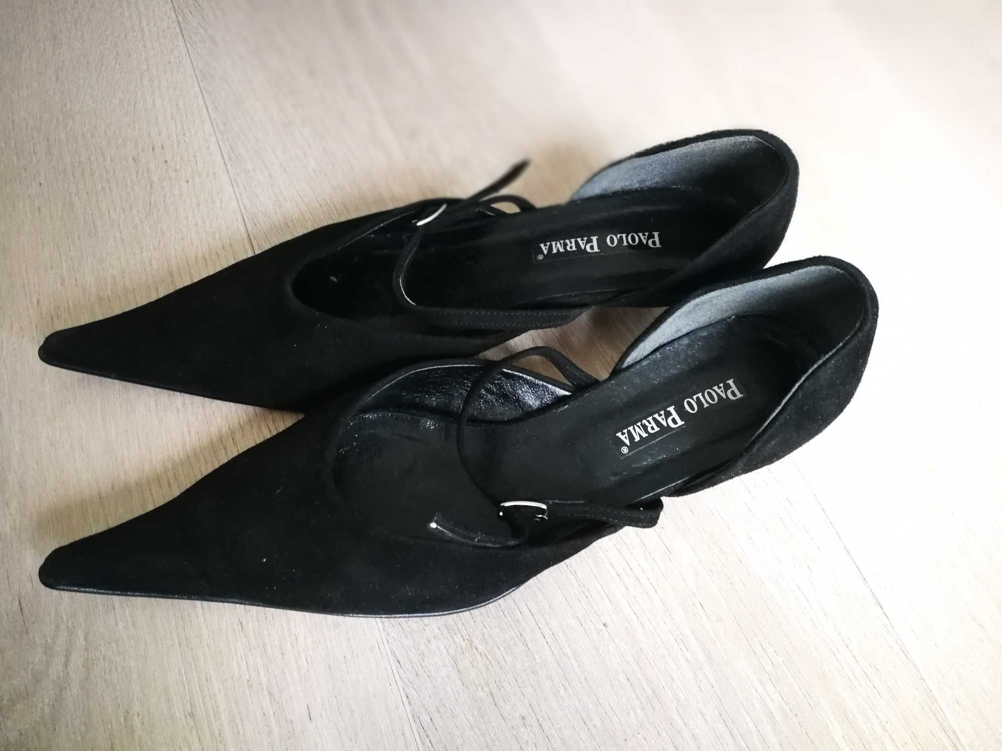 buty z czubem Paolo Parma czarne r. 40