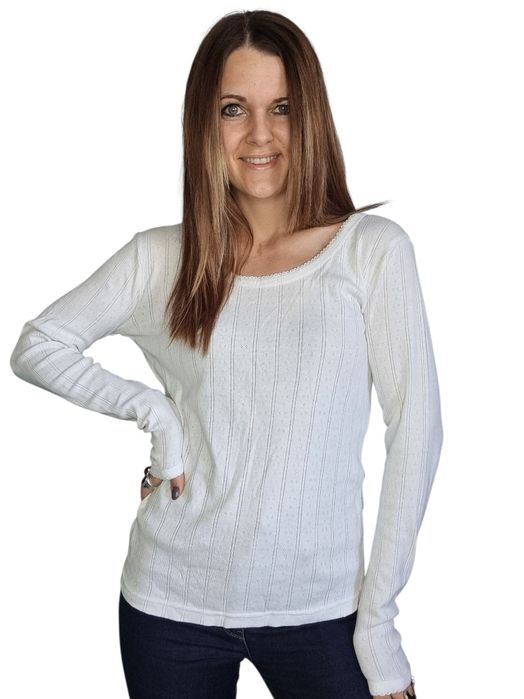 Biała bluzka katen by simonsen rozmiar od l do xxl