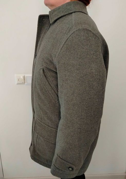 Куртка пиджак зима демисезон драп 4XL большой размер 62 полупальто