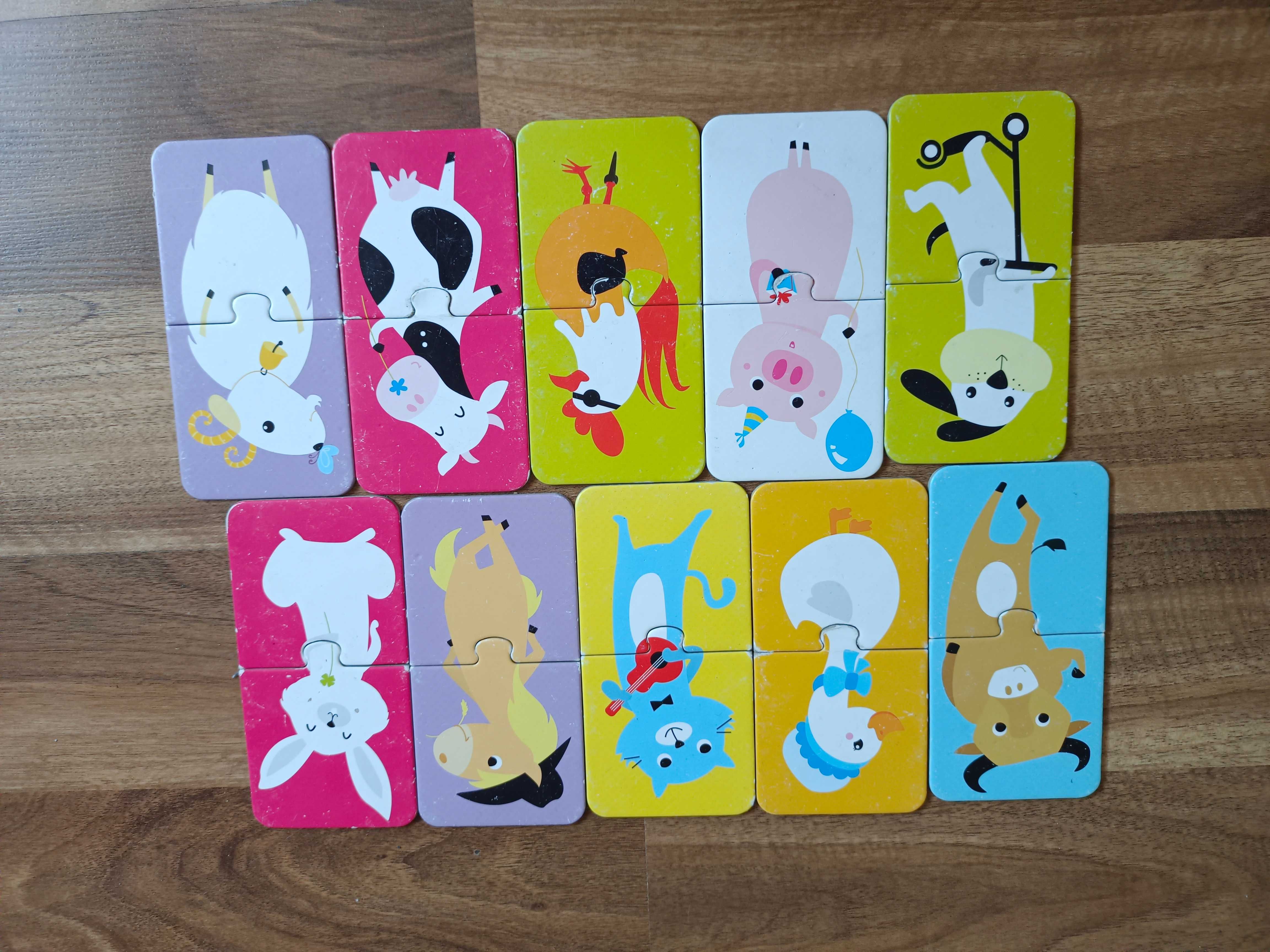 Puzzle czuczu zwierzątka 2+ - 2 zestawy