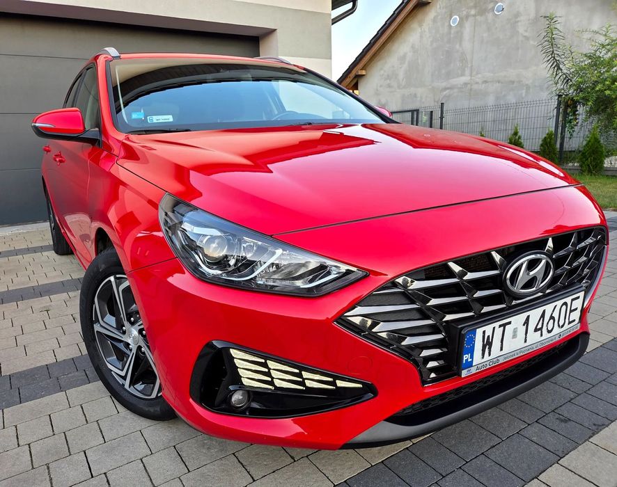 Hyundai I30 115 KM DCT7 Lift, Duży ekran, Climatronic, Kamera, Polski Salon, FV23%