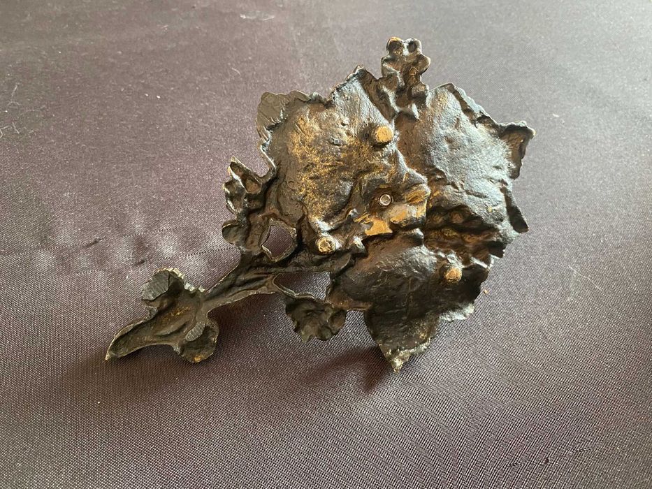 Suporte vela em bronze/latão Vinted