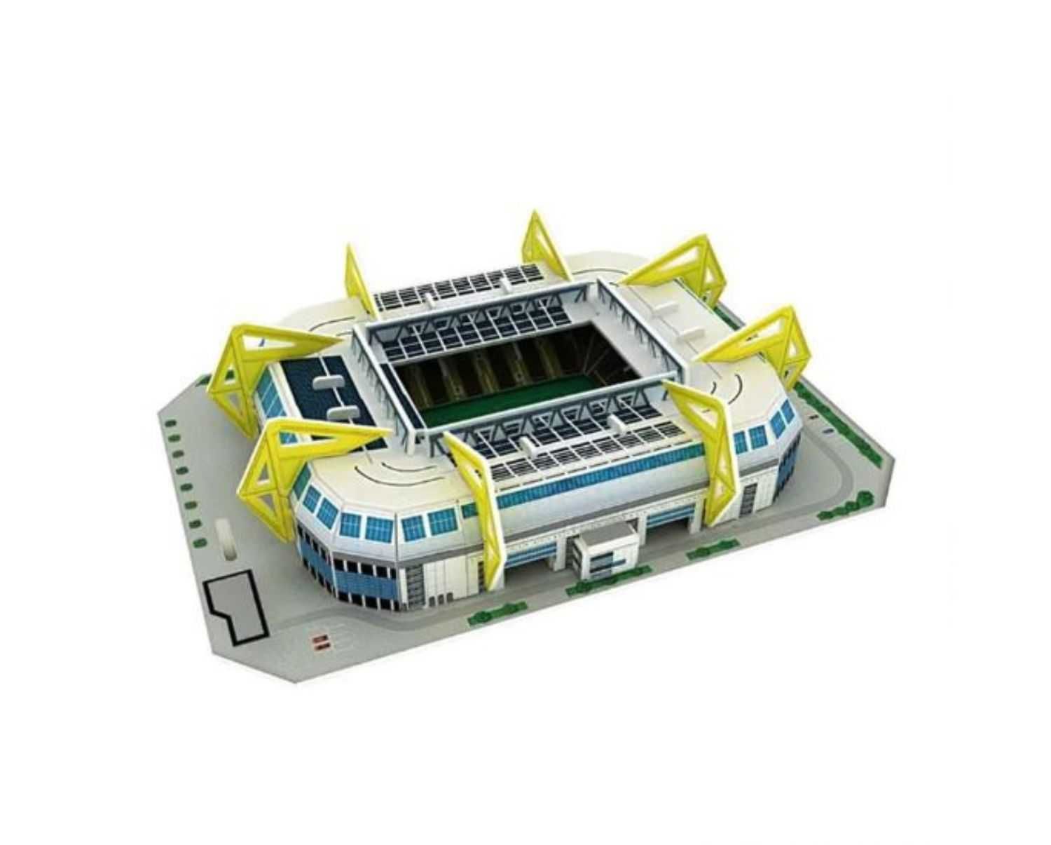 Mini Stadion Puzzle 3D Model - Signal Iduna Park Borussia Dortmund