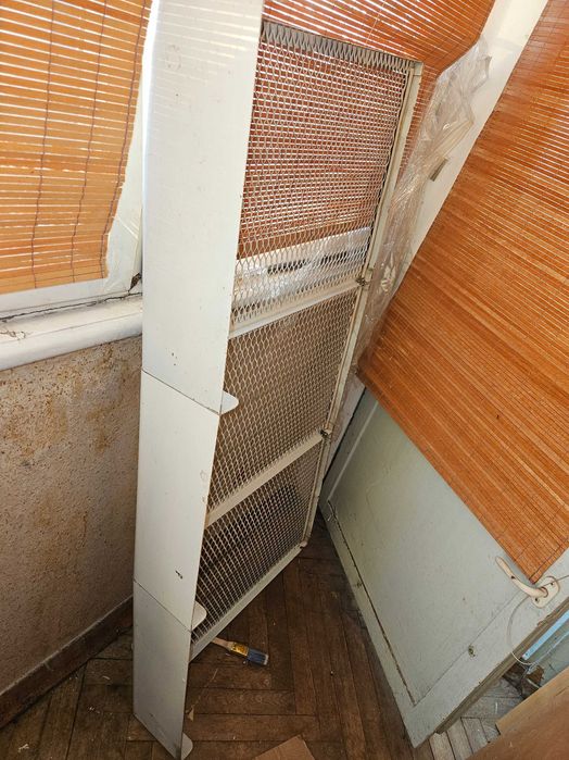 Решітки 1-3 секції металеві декор на чавунні радіатор батареї опалення