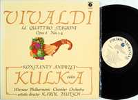 Kulka - Vivaldi – Le Quattro Stagnioni Opus 8 Nos.1-4 s.EX