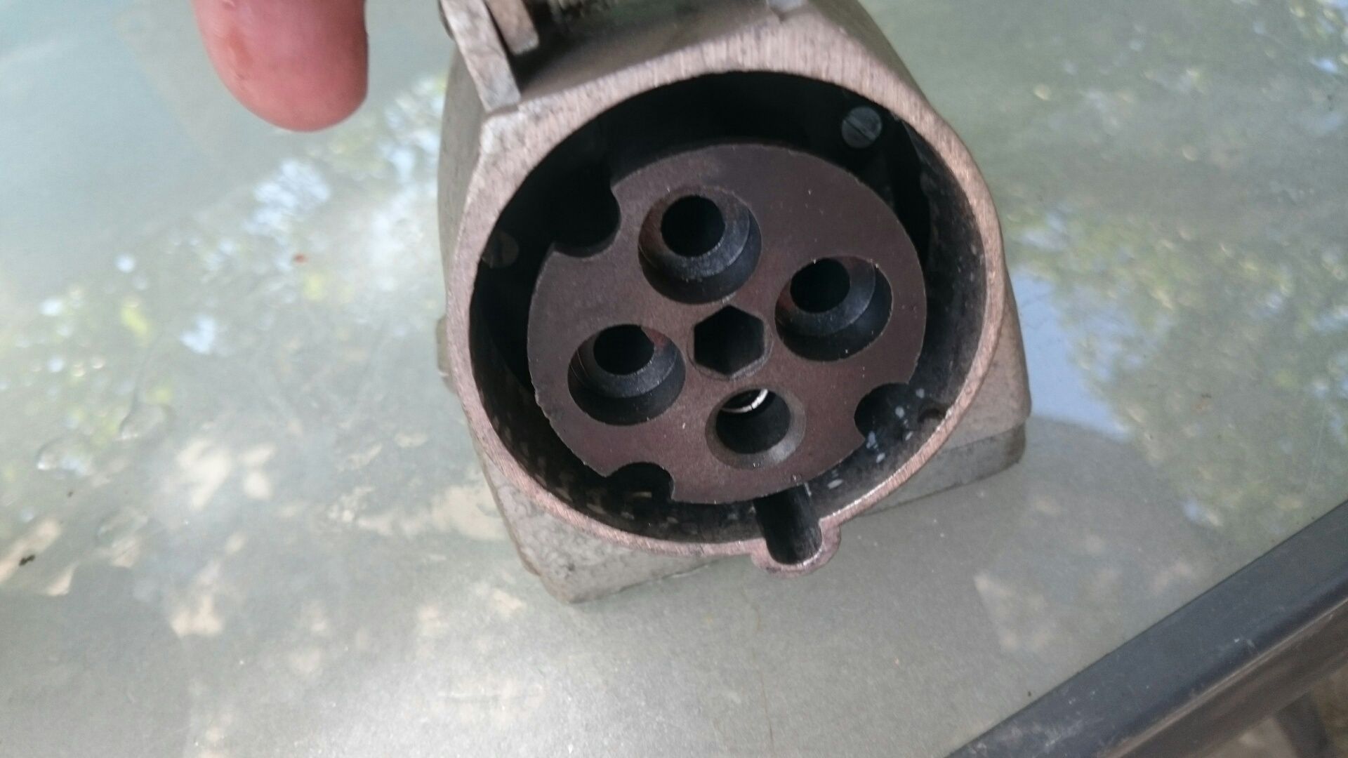 Gniazdko, wtyczka siła 380 v aluminiowe