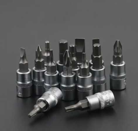 Набір інструментів zhongxin 108 шт — сталь, тріскачки 1/4", 3/8", 1/2"