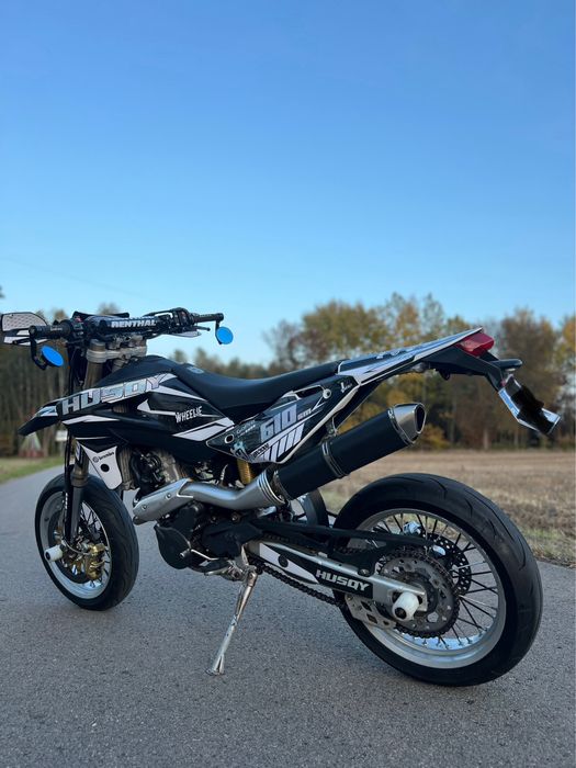 Motocykl Supermoto Husqvarna sm 610 ie zarejstrowany na kat A2