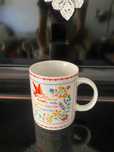 Caneca e pratinho  Lenço dos namorados