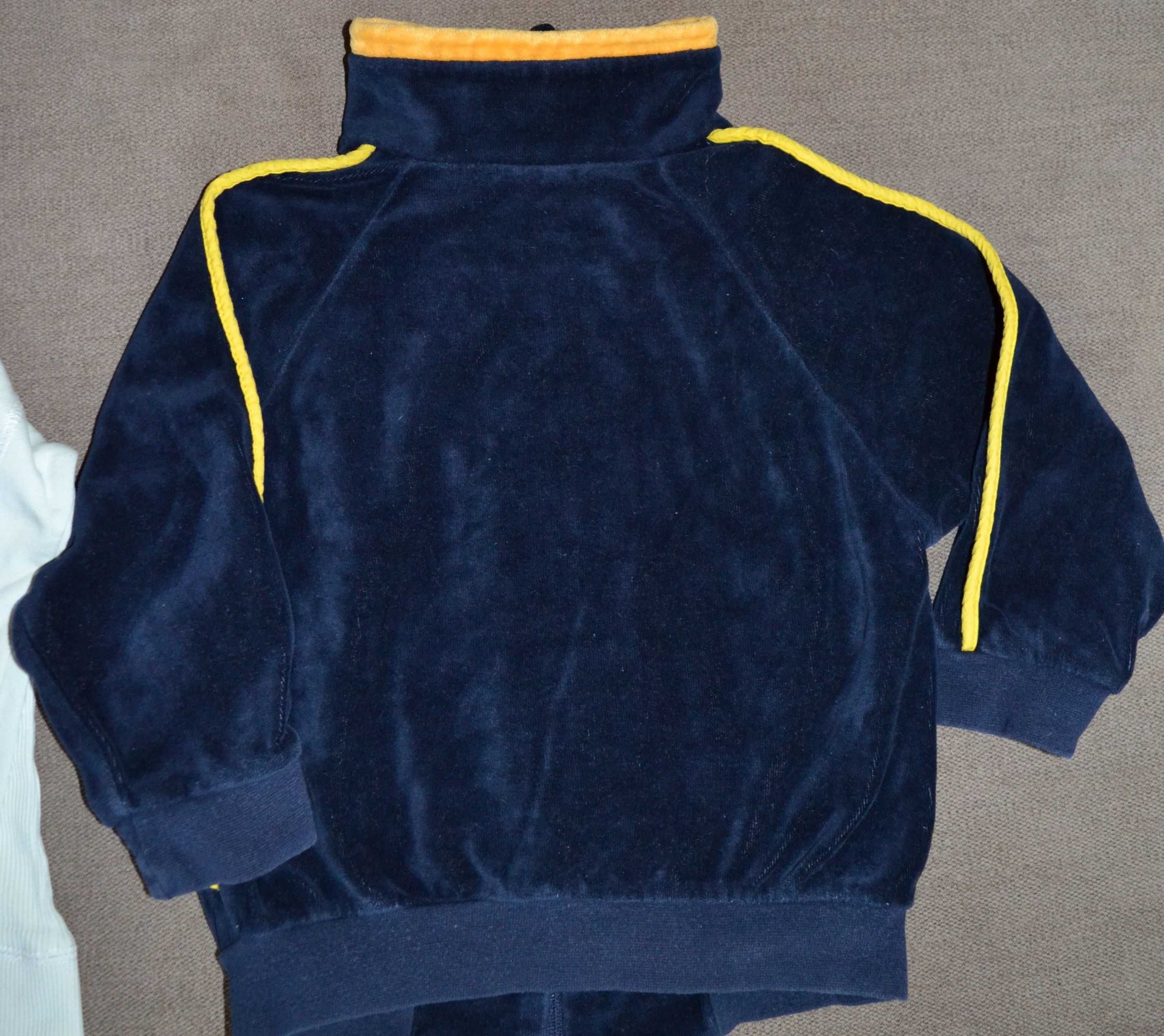 ZESTAW Bluza Zamek Bdb