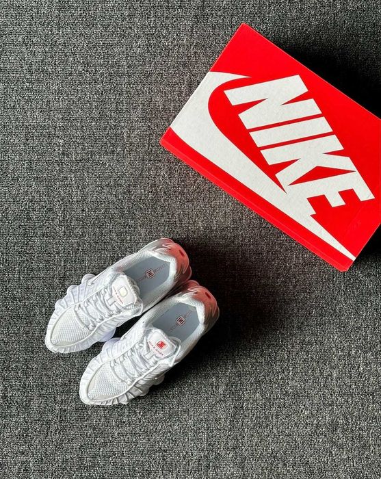 "Buty Trampki" Nike_Shox_TL_White_R.38