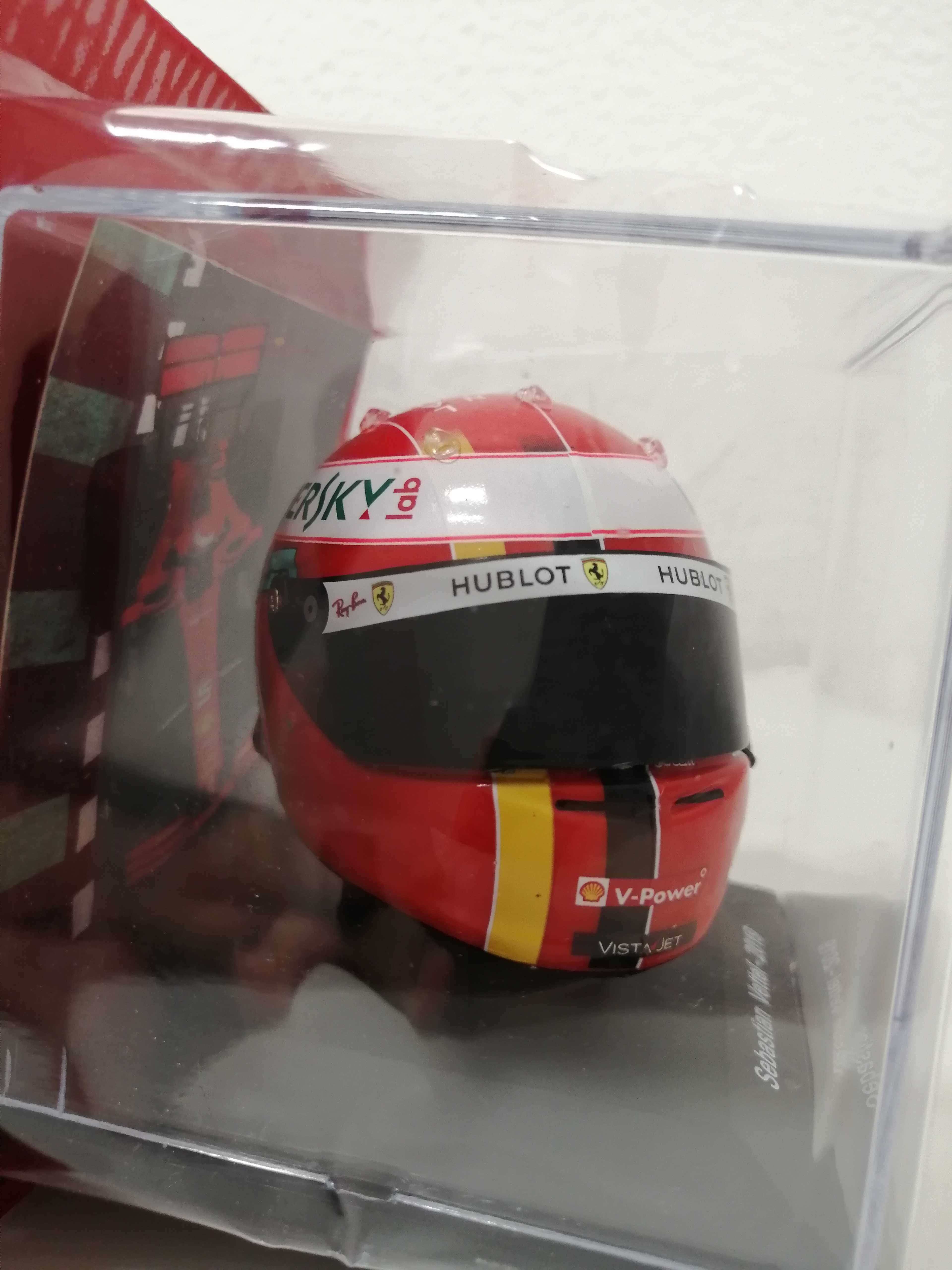Capacete Sebastian Vettel - Mónaco 2019