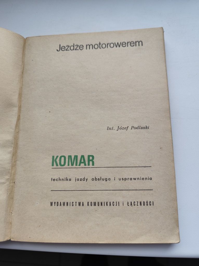 Jeżdżę Motorowerem