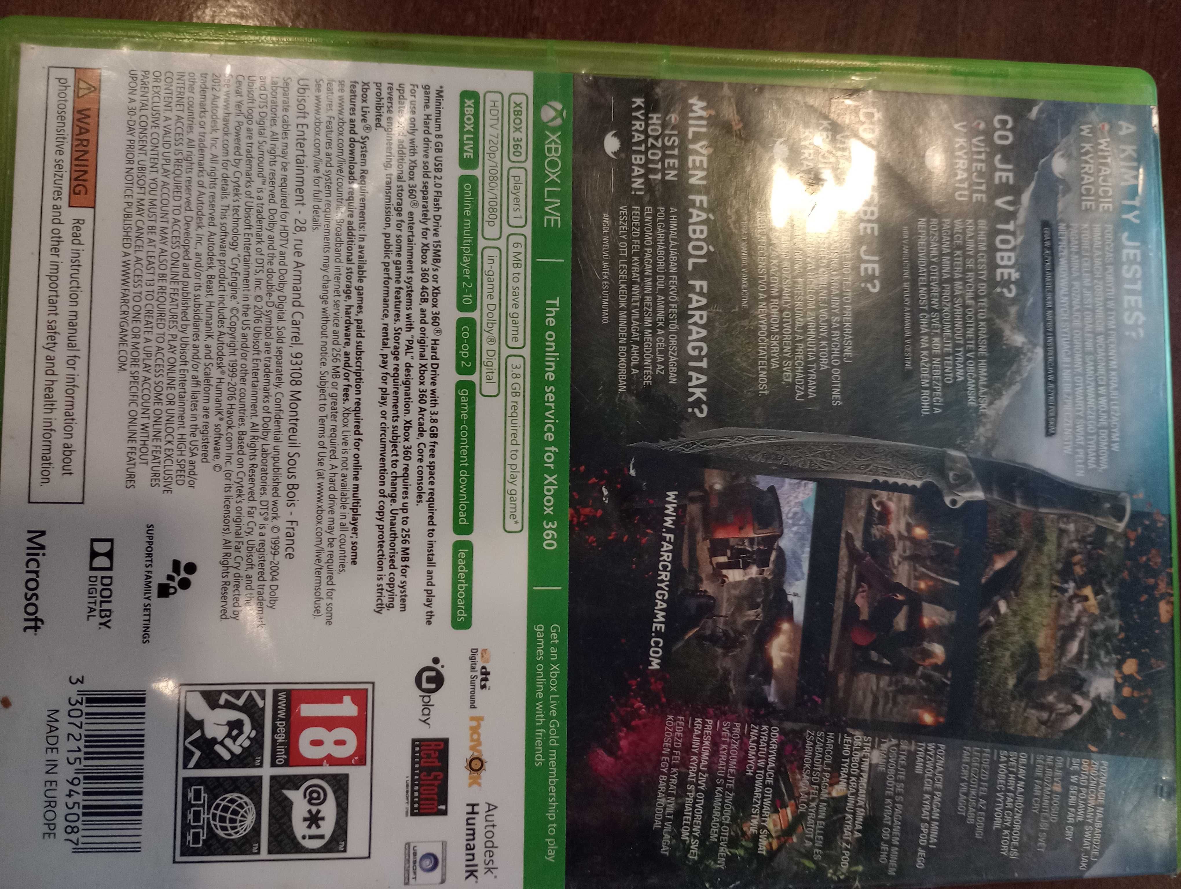 Gra Farcry 4 Xbox 360