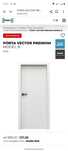 Drzwi łazienkowe prawe Porta Vector B 82/200 cm Kompletne