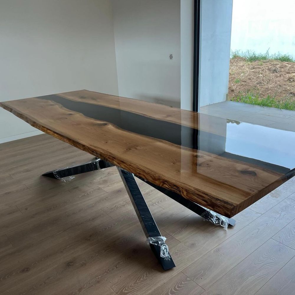 Mesas de jantar em resina epoxy