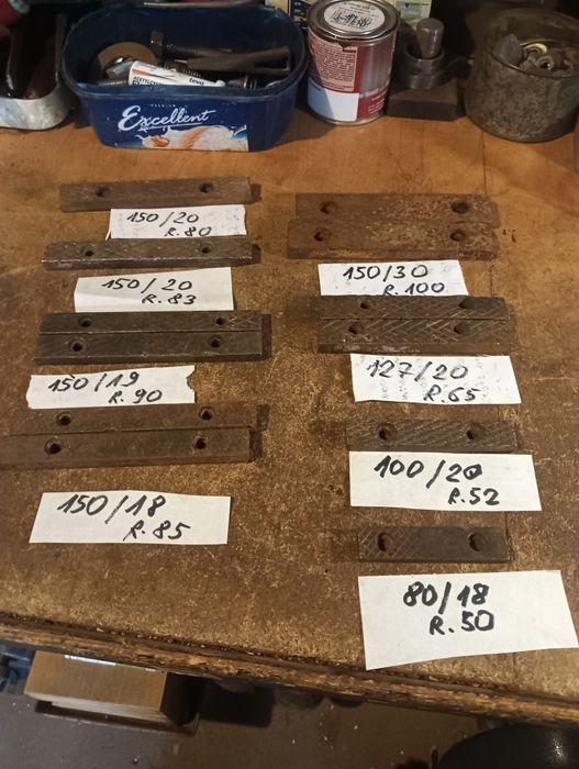 Szczęki imadła 150 ,  i inne