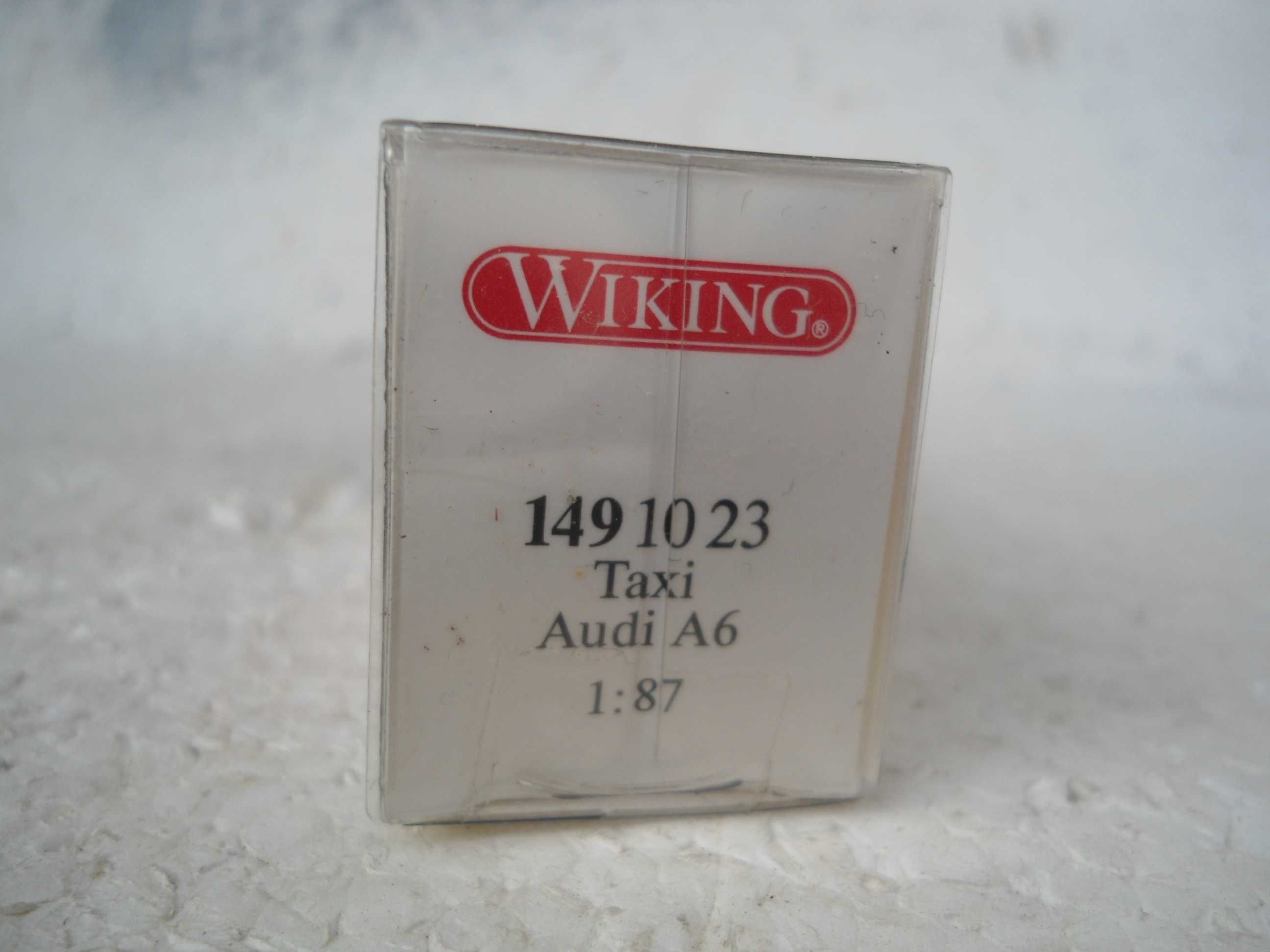 1:87 Wiking Taxi Audi A6