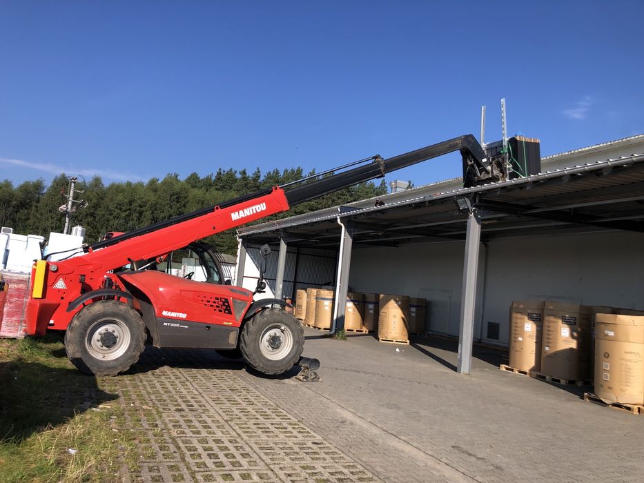 Usługi ładowarka, ladowarka teleskopowa,wynajem,manitka warstwowe