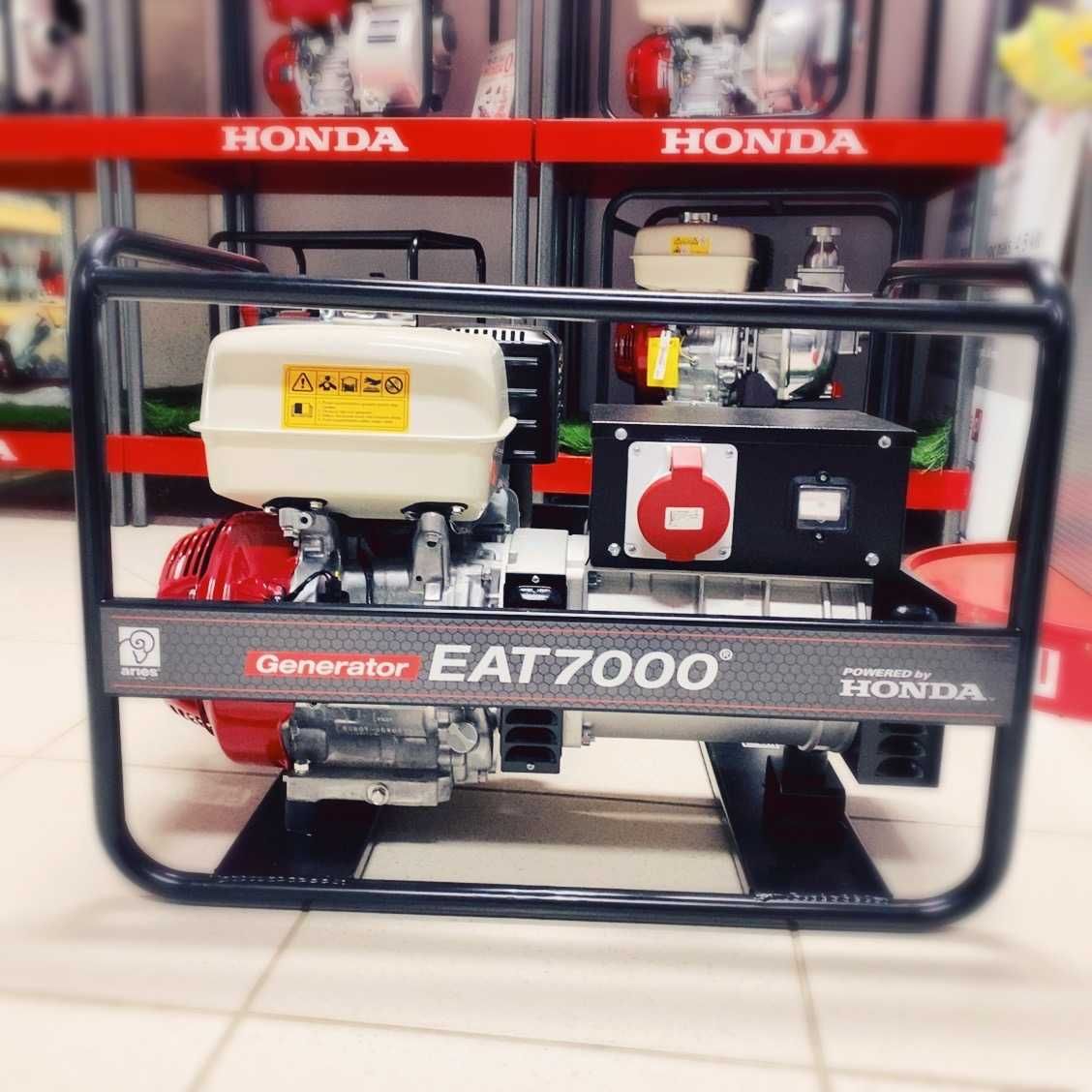 Agregat prądotwórczy 3-fazowy EAT7000 Honda GX390