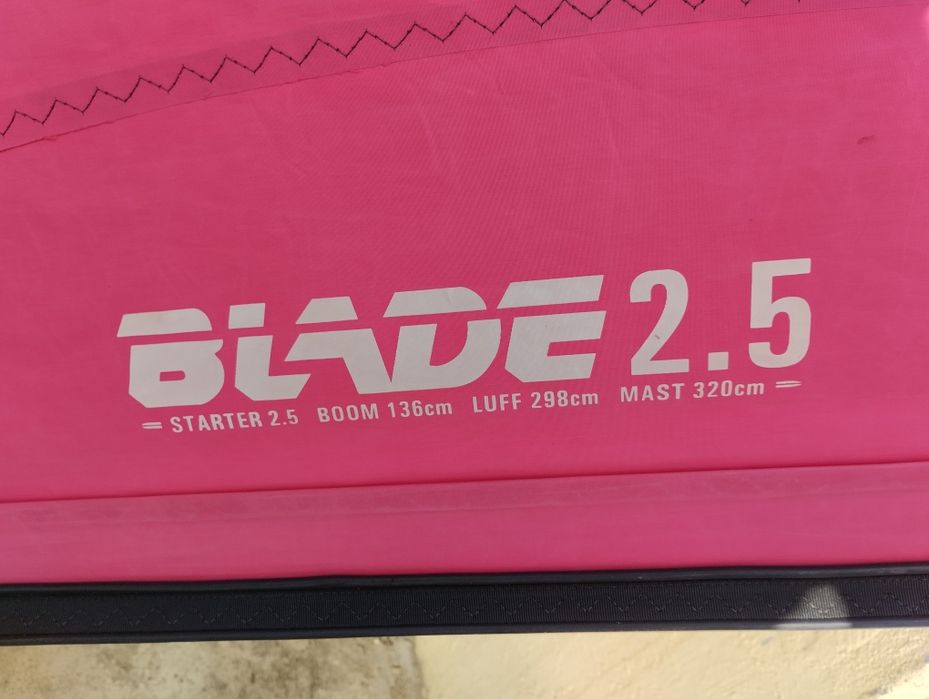 Windsurfing kompletny pędnik dziecięcy 2,5  m2 sprzedam