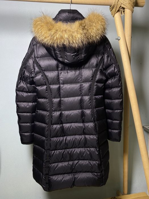 Пуховик жіночий Moncler Hermifur Оригінал