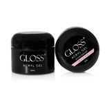 Акрил-гель GLOSS Blush (рожевий) в баночці, 30 мл