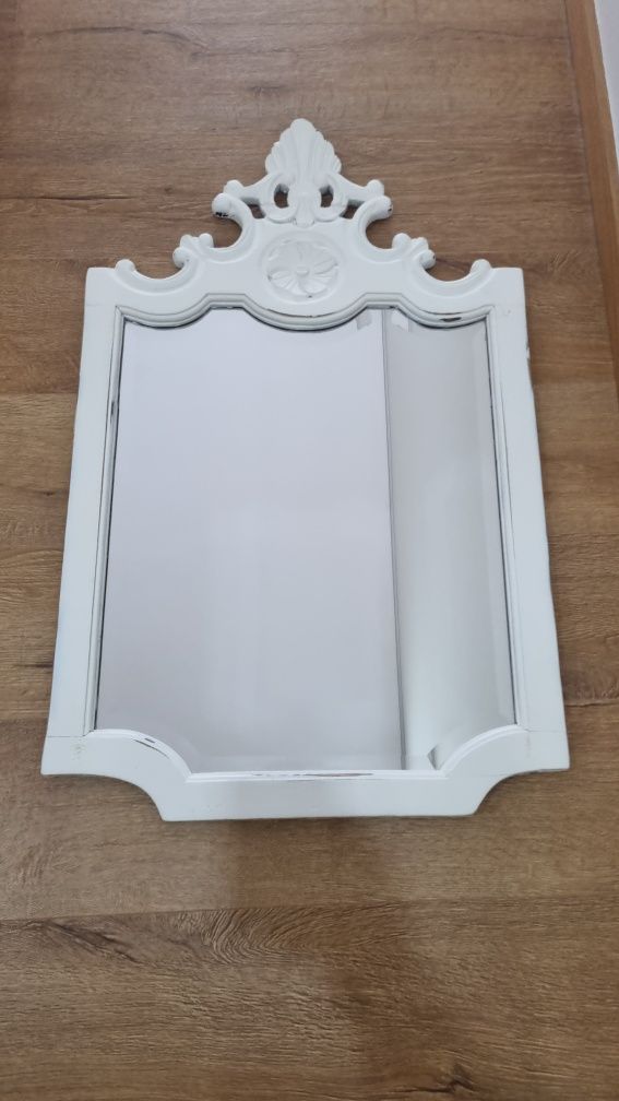 Espelho vintage branco