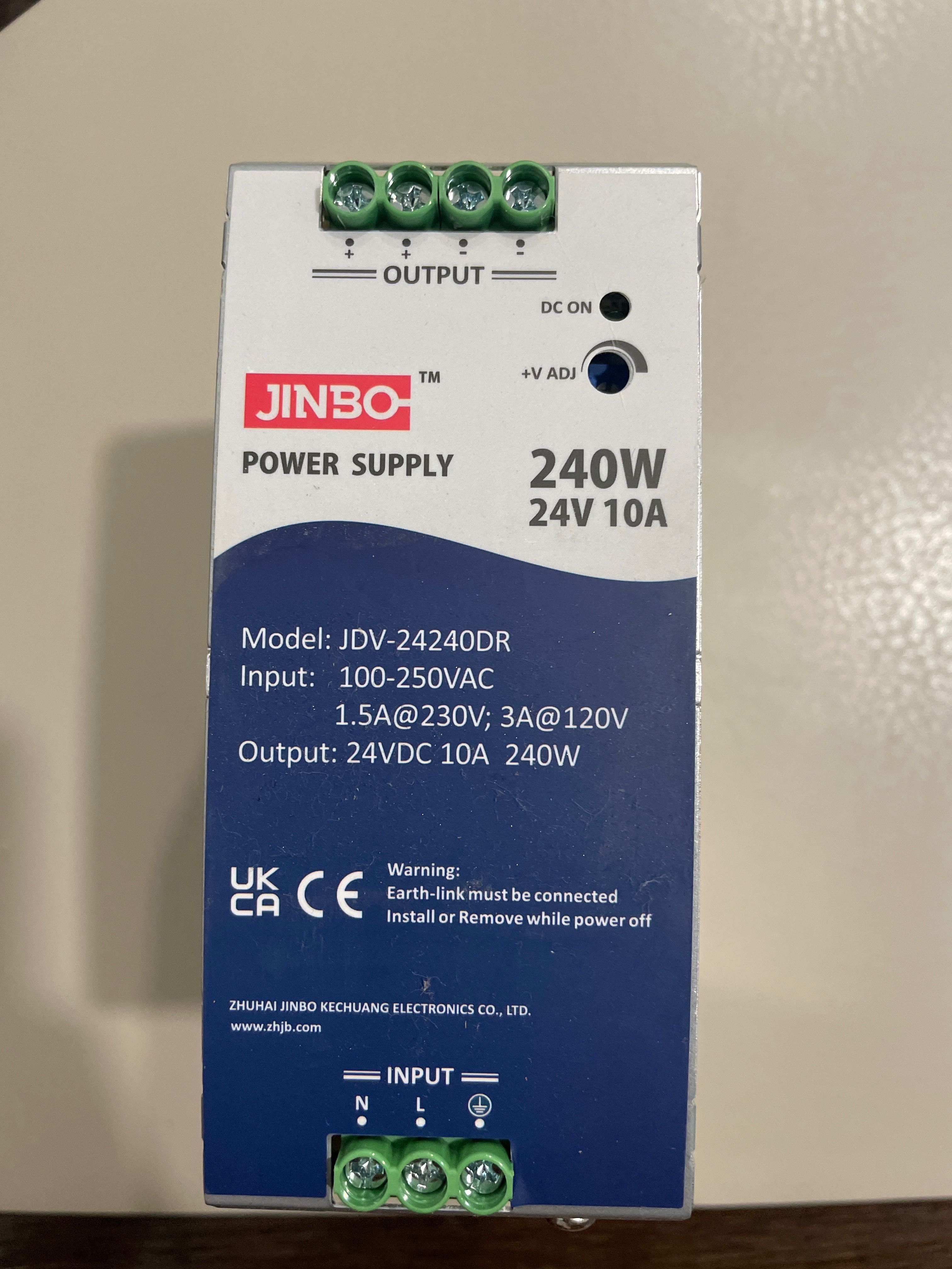 Блок живлення 24V 10A