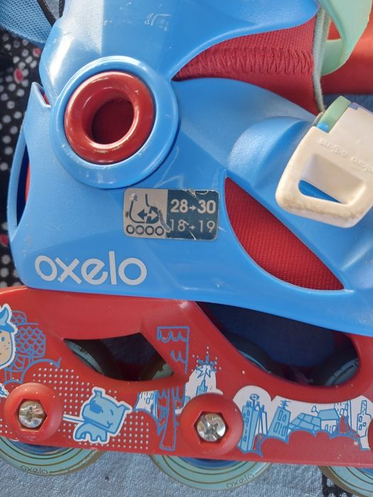 Patins em linha+proteções